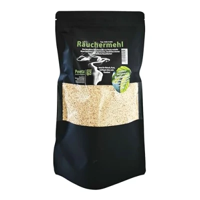 Imagen de Peetz Serrín para ahumar, 2 virutas de madera haya 500 g (1 kg), ahumar en caliente y frío