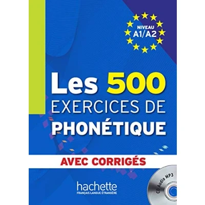 Imagen de Les 500 Exercices De Phonetique + Cd Avec Corriges
