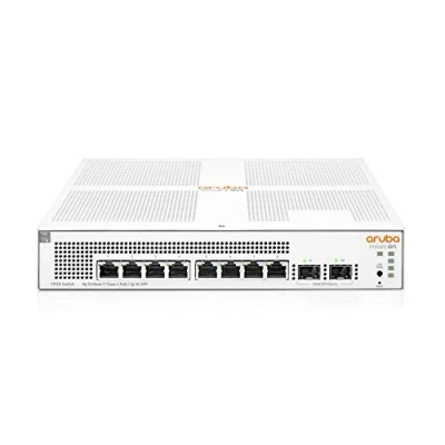 Imagen de [H] [BCM] Hewlett Packard Enterprise HPE Aruba Instant on 1930 8G Class4 PoE 2SFP 124W Conmutador L2+ Gestionado 8 x 10/100/1000 (PoE+) + 2 Gigabit SFP Montaje en rack PoE+ (124W)