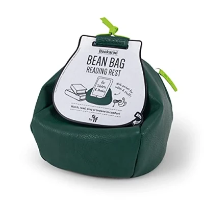 Imagen de IF Bookaroo Puf para lectura, color verde bosque, talla única