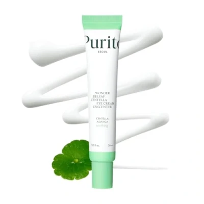 Imagen de PURITO centella crema para ojos sin perfume, coreana, pieles sensibles, soothing, facial rostro, círculos oscuros, arrugas, hinchazón, K Beauty, vegano y libre de crueldad