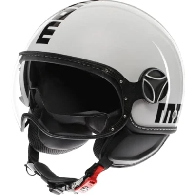 Imagen de MOMO DESIGN 21184A8006 006 XS Cascos abiertos blanco, negro ECE 22.06