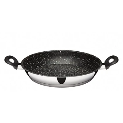 Imagen de Inoxibar Paellera, Acero Inoxidable, 32 cm