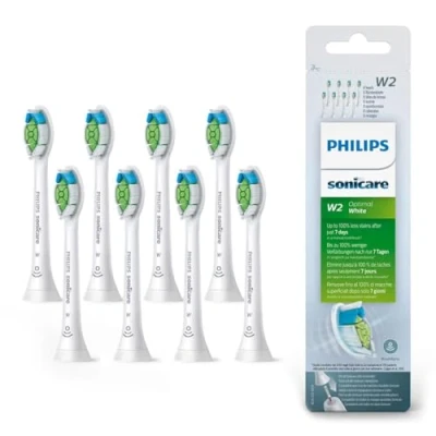 Imagen de Cabezales de cepillado sónicos estándar Philips Sonicare W2 Optimal White (modelo HX6068/12)