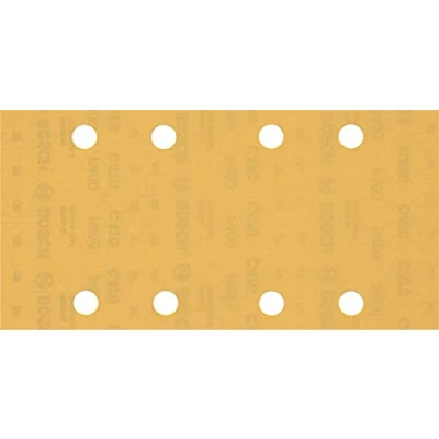 Imagen de Bosch Professional 10 x Lijas Expert C470 con 8 agujeros, para Madera dura, Pintura sobre madera, 93 186 mm, Grano 400, Accesorios Lijadora orbital
