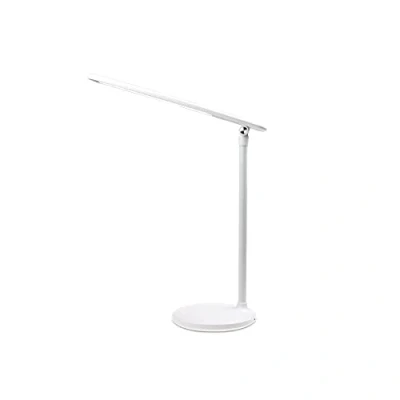 Imagen de TTBDDDYH Lámpara de escritorio LED, Lámparas mesa plegables para cuidar los ojos, oficina regulable con puerto carga USB, 3 niveles brillo, plegable lectura