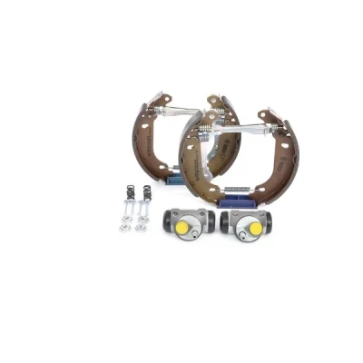 Imagen de BOSCH 0 204 114 129 Kit frenos, disco de tambor con accesorios, cilindro freno rueda PEUGEOT: 206 Hatchback, Furgón