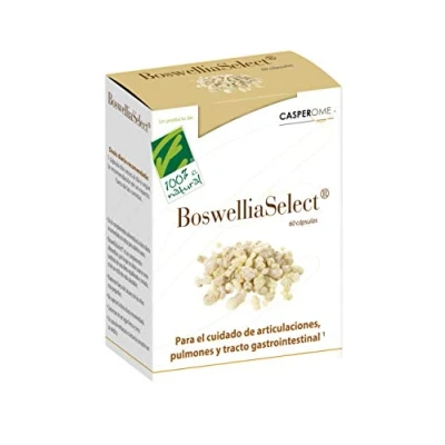 Imagen de 100% natural BoswelliaSelect Complemento Alimenticio 60 Cápsulas, unidad, 1