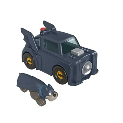 Imagen de Fisher Price DC Comics Liga de Super Mascotas Ace Coche Lanzador Juguete