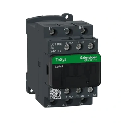 Imagen de Schneider Electric LC1D09BL TeSys D Contactor, 3P, AC 3,