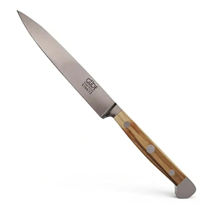 Imagen de Güde Spickmesser Serie Klingenlänge: 13 cm Olivenholz Cuchillo mechador Forjado, Madera, Alpha Olive Doble virola, Hecho a Mano en Alemania, Chrome Steel
