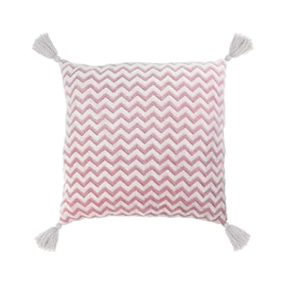 Imagen de Cojín Zig Zag Rosa Kiokids