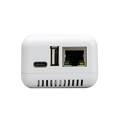 Imagen de LOYALTY SECU Adaptador de Impresora Red Blue TH Servidor Impresión USB para 2.0 LAN SIN WiFi LY MPS BN01