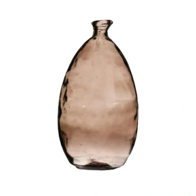 Imagen de NATURAL LIVING LOU 3,4L Jarron Ambar EN Vidrio Reciclado D17CM X H30CM