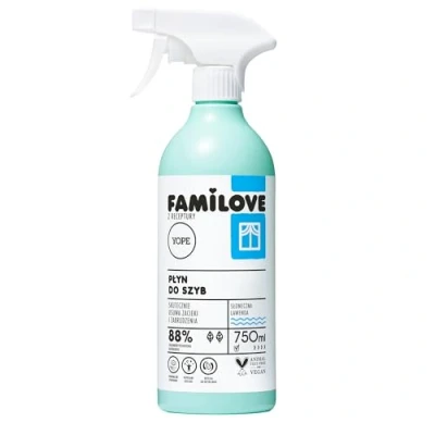 Imagen de YOPE Limpiacristales y espejos Estantes encimeras Para superficies lisas Elimina la suciedad el polvo Sin rayas ni arañazos 88% Ingredientes naturales Lavanda soleada 750ml
