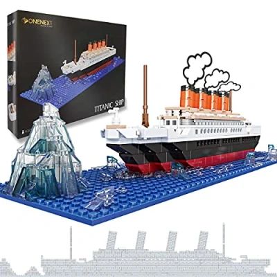Imagen de OneNext RMS Titanic Model Building Block Set 548pcs 100% Compatible DIY Juguetes educativos 3D Puzzle Gift para Adultos y niños