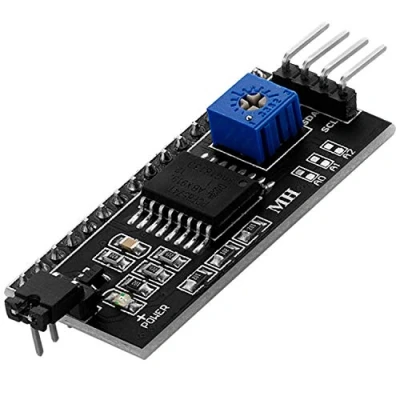 Imagen de AZDelivery I2C Adaptador Serial Modulo Board Interfaz para Display LCD 1602 y 2004 Compatible con Arduino E Book Incluido!