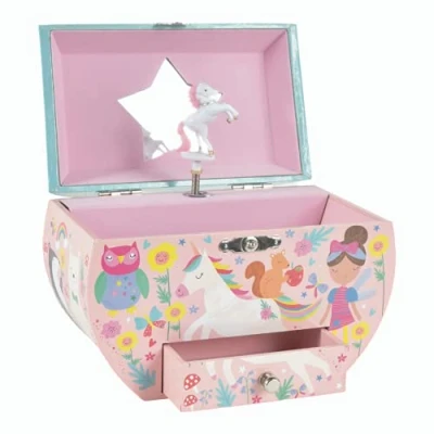 Imagen de Caja de Música Joyero Unicornio