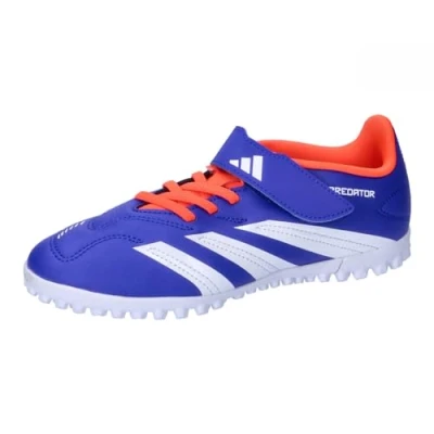 Imagen de adidas Performance Predator CLUB TF Unisex Botas de fútbol multitacos para niños, Talla: 38 2/3, Lucid blue/footwear white/solar red Zapatos
