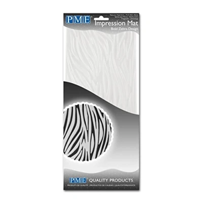 Imagen de PME Tapete de Impresión Diseño Zebra Llamativa