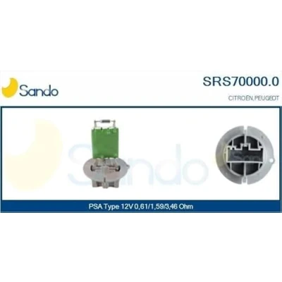 Imagen de SANDO SRS70000.0 Resitencia, ventilador habitáculo PEUGEOT: 307 Hatchback, SW, CC, CITROËN: C3 I Pluriel