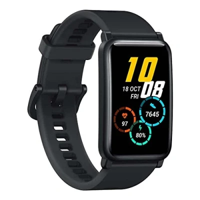 Imagen de HONOR Watch ES Pantalla AMOLED 1,64&quot;, Autonomía de hasta 10 días, carga rápida, IP68, Negro