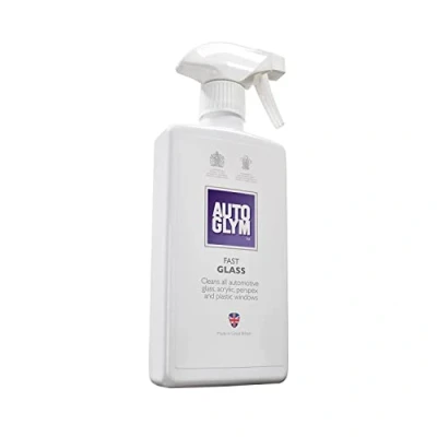 Imagen de Autoglym Fast Glass 500 ml Espray Limpiador para Cristales del Automóvil, Espejos, Faros y Componentes Plásticos, Interiores Exteriores