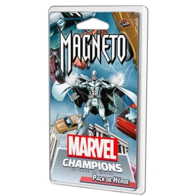 Imagen de Fantasy Flight Games Marvel Champions: Magneto Expansión De Héroe Juego Cartas a Partir 14 Años 1 4 Jugadores 45 90 Minutos por Partida Español