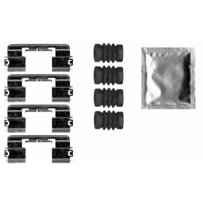 Imagen de Kit d&#039;accessoires, plaquette de frein à disque TEXTAR 82546100