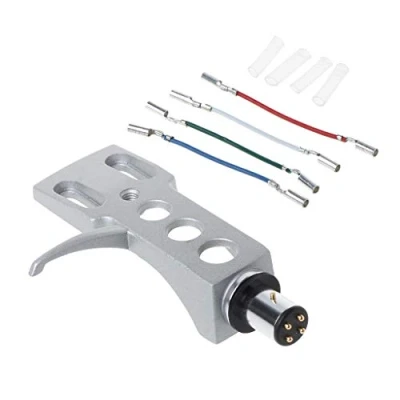 Imagen de Soporte Universal para cartuchos Stylus tocadiscos accesorios Phono con cables conductores