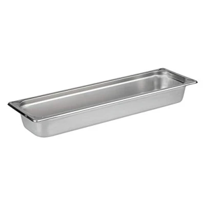 Imagen de recipiente APS 81802 GN 2/4, Gastronorm de acero inoxidable, dimensiones 160 x 530 mm/altura 65 mm/volumen 3,6 litros
