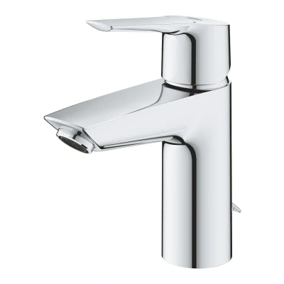 Imagen de Grohe Start QuickFix Grifo de lavabo monomando S (cadena deslizante, menor consumor agua, instalación rápida, altura 165mm), cromo, 32277002