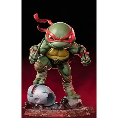Imagen de Iron Studios TMNT Raphael Minico Estatuas, Multicolor, Standard (84056)