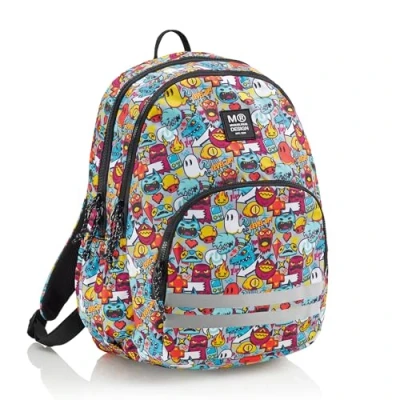 Imagen de Mochila triple oslo level up 41x28x16,5cm reciclado Miquel rius