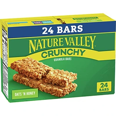 Imagen de Nature Valley Crunchy Granola Bars Oats &#039;n Honey Value Pack 24 ct