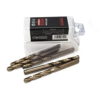 Imagen de Ferrcan Brocas para metal HSS DIN338 M35 cobalto de 7 13mm (paquete 5 unidades) (8.5mm)