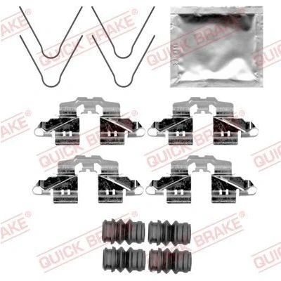 Imagen de QUICK BRAKE 109 0098 Kit de accesorios, pastillas frenos TOYOTA: Prius III Hatchback, RENAULT: Clio 4