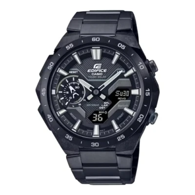 Imagen de Edifice Bluetooth Hombres Reloj Negro ECB 2200DC 1AEF