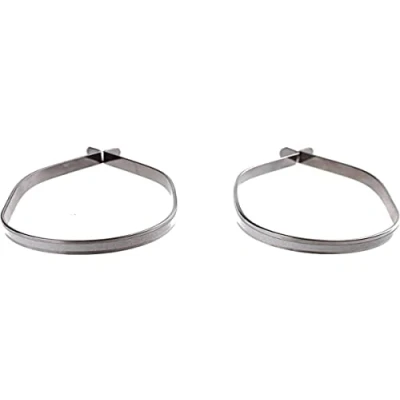 Imagen de Simson Pinzas para pantalones (metal), color plateado