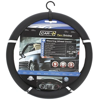 Imagen de SUMEX 2505057 Funda Volante PVC Speed, Color Negro, 37 39 cm
