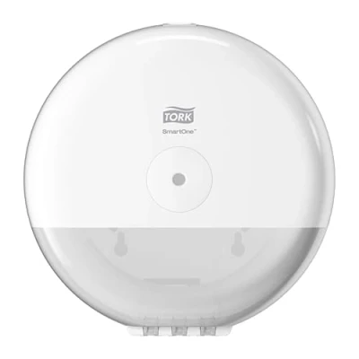 Imagen de Tork SmartOne Dispensador Mini Papel Higiénico Blanco T9, Línea Elevation, 681000
