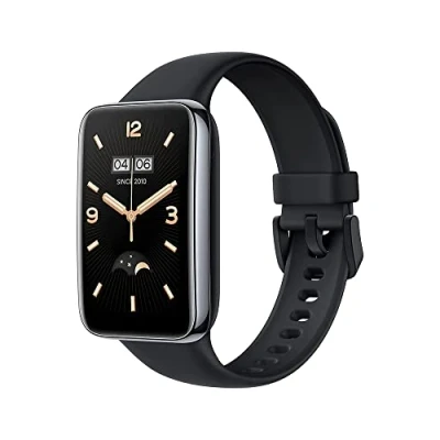 Imagen de Xiaomi Smart Band 7 Pro, Smartwatch Hombre con Pantalla AMOLED de 1,64&quot;, Reloj Inteligente GPS Pulsómetro para Mujer, 110 Modos Deporte 5 ATM Impermeable Pulsera Actividad, Negro