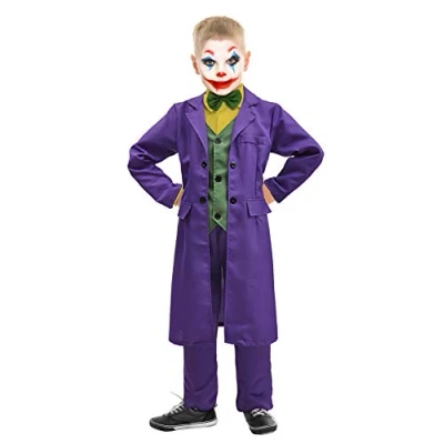 Imagen de Dc Comics, Ciao Disfraz de Joker Boy Original 11702.10 12 (Talla 10 Años)