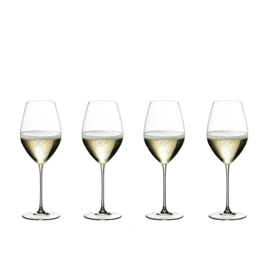 Imagen de Riedel Wine Glass Set Champagne Glasses Veritas 450 ml 4 Pieces