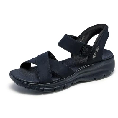 Imagen de Skechers Easy Going Somewhere Sunny, Zapatillas Mujer, Negro, 37.5 EU