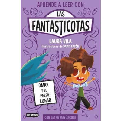 Imagen de Aprende a leer con Las Fantasticotas 3. Omar y el paseo lunar: En letra MAYÚSCULA para aprender (Libros niños partir de 5 años)