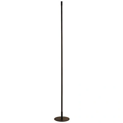 Imagen de LANMOU Lampara de Pie Salon, 20W LED Regulable con Control Remoto, Estilo Moderno Minimalista, para Sala Estar, Dormitorio, Estudio, 150 cm, Negro