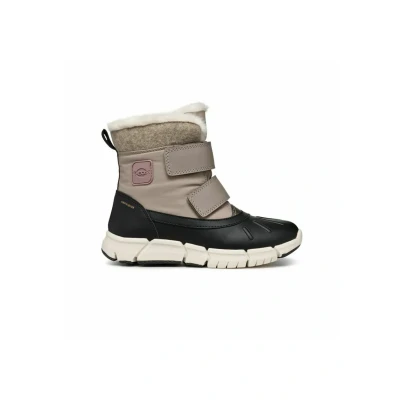 Imagen de Geox J FLEXYPER Girl B AB, Bota de Nieve, DK Beige/Black, 39 EU