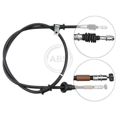 Imagen de A.B.S. K14778 Cable de Freno Mano 1588 Discos para dirección izquierda/derecha MITSUBISHI: Lancer 6 Limousine