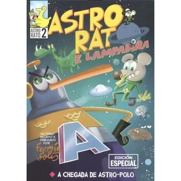 Imagen de A chegada de Astro Polo!: Rato e Lampadiña 2 (GALLEGO)